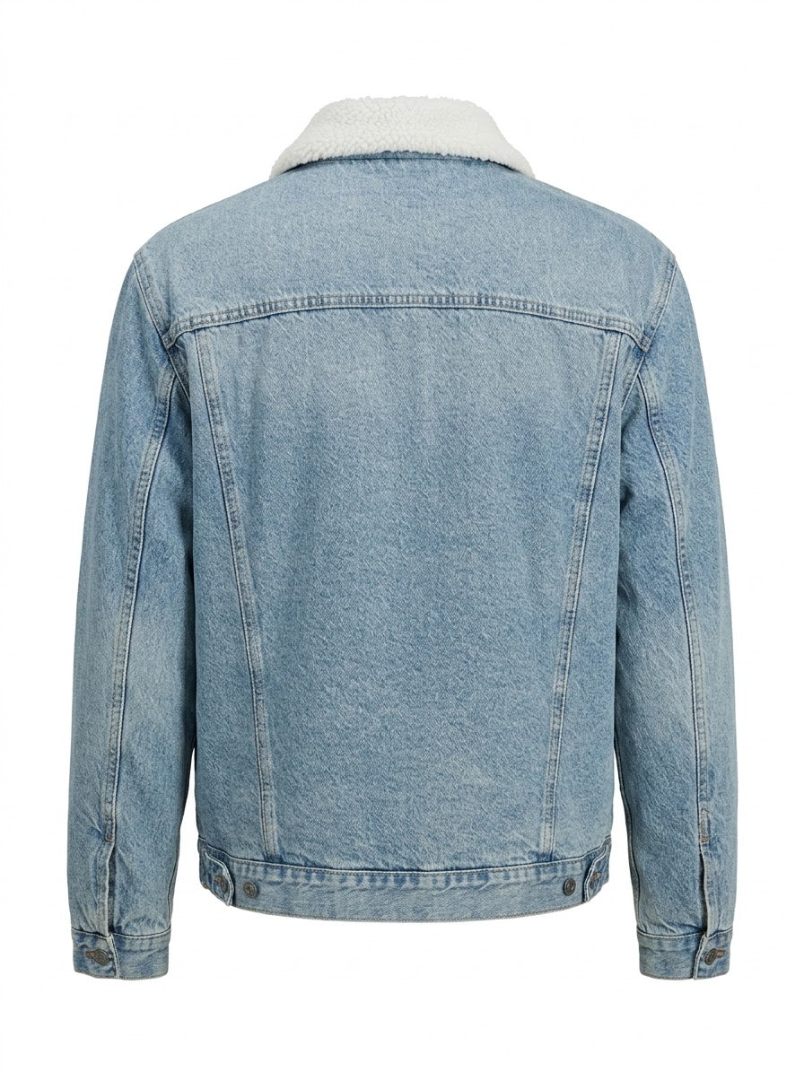 Giubbotto God Save Denim- Tulipano