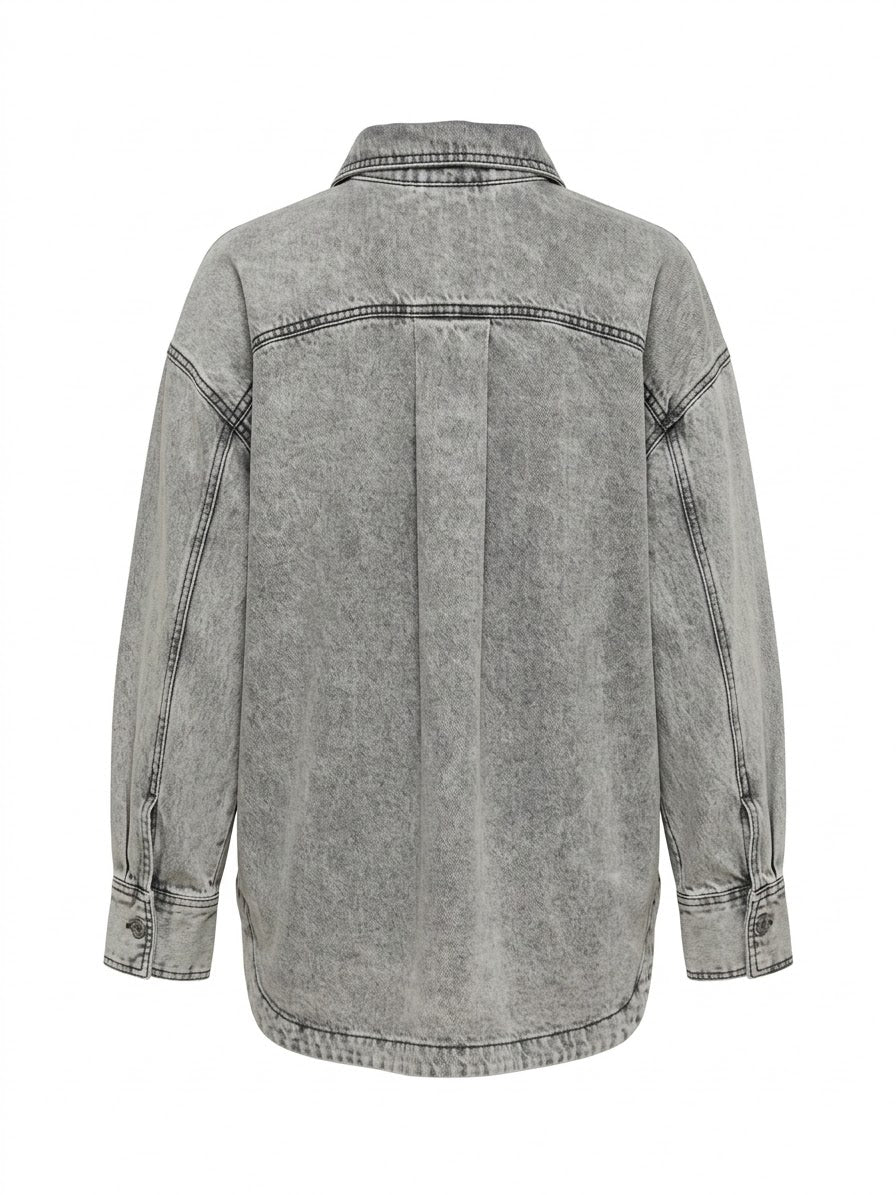 Camicia God Save Denim- Cassandra