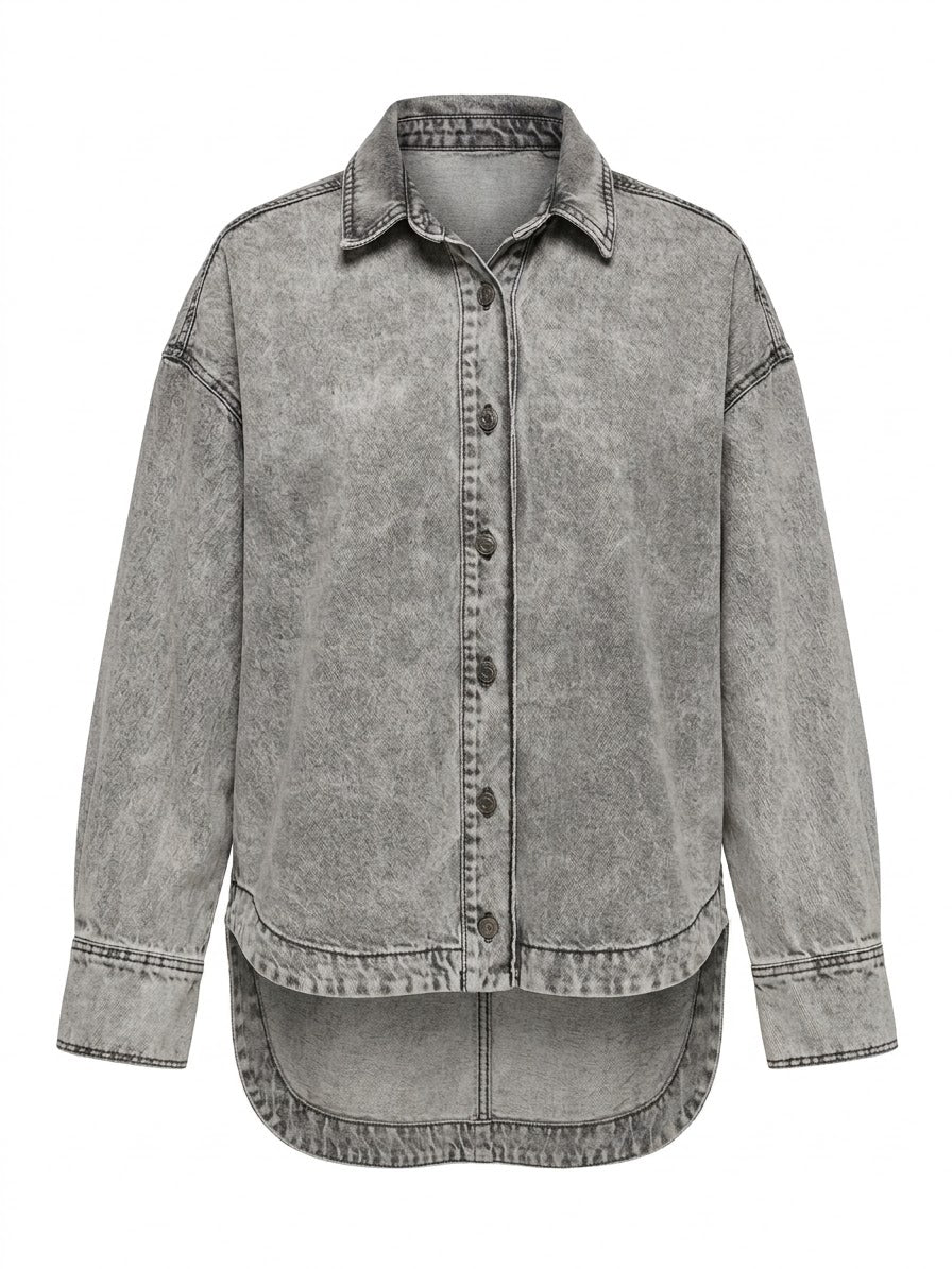 Camicia God Save Denim- Cassandra