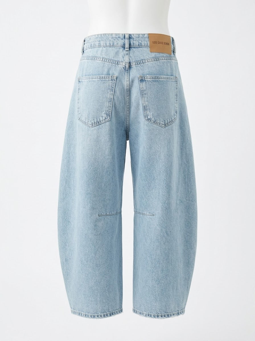 Jeans God Save Denim- Iride