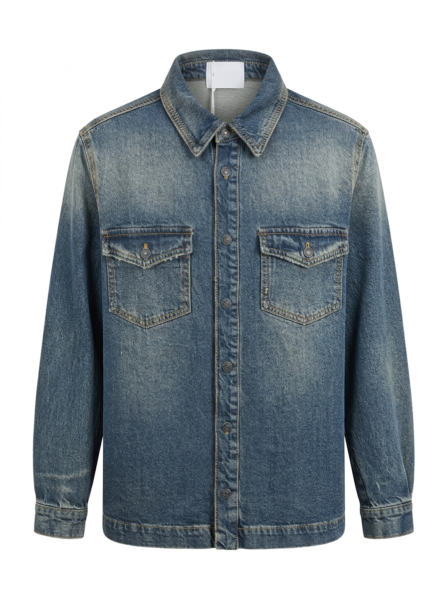 Camicia God Save Denim