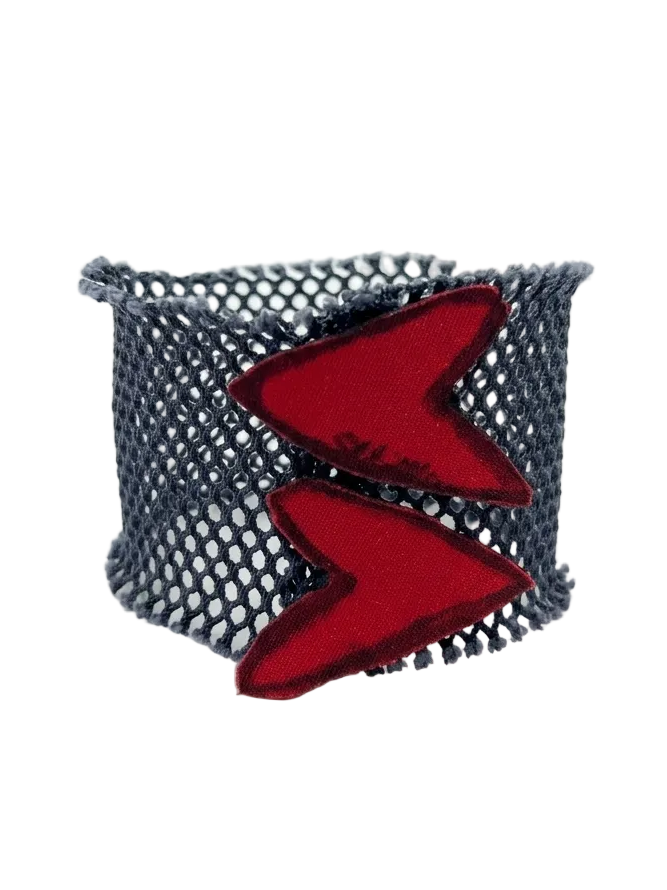 Bracciale Cuori nella rete