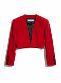 Blazer Cropped Yves Saint Laurent